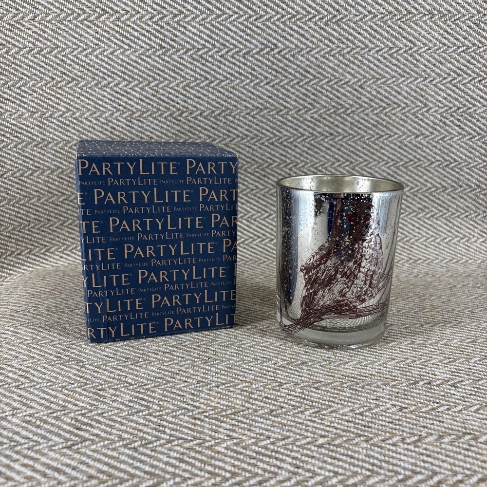 Partylite Woodland  Tealight Holder Owl On A Branch P92897